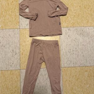 Kyte BABY long sleeve Pajamas 2T in sunset
